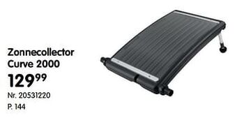 Zonnecollector curve 2000