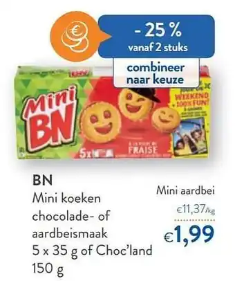 OKay Bn mini aardbei aanbieding