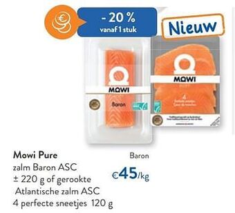 OKay Mowi pure zalm baron aanbieding