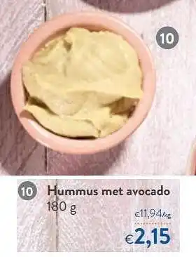OKay Hummus met avocado aanbieding