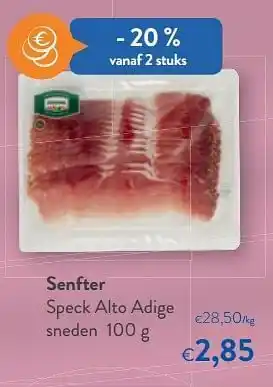 Senfter speck alto adige