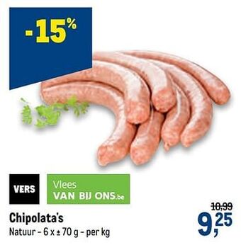 Makro Chipolata`s aanbieding