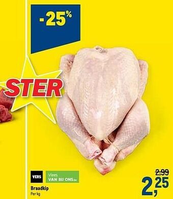 Makro Braadkip aanbieding