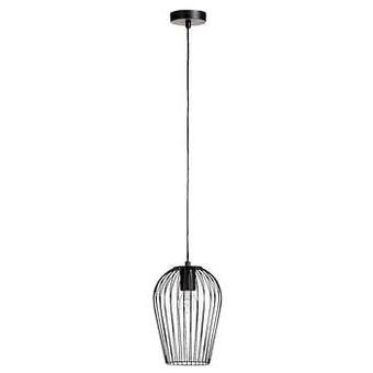 Leen Bakker Hanglamp Lagos - mat zwart - Ø19 cm - Leen Bakker aanbieding