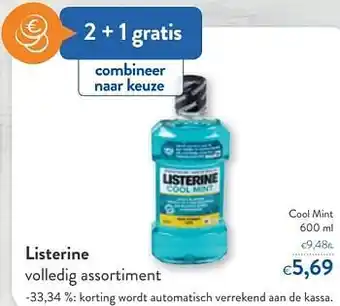 Listerine cool mint