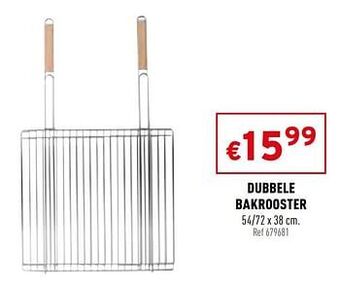 Trafic Dubbele bakrooster aanbieding