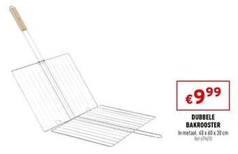 Trafic Dubbele bakrooster aanbieding