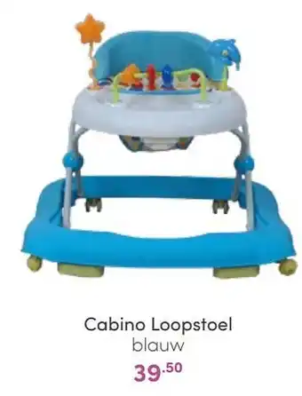 Baby & Tiener Cabino loopstoel blauw aanbieding