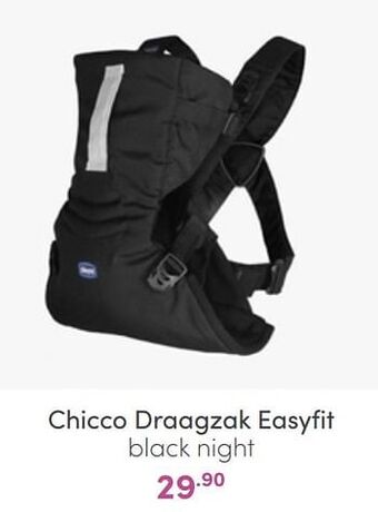 Baby & Tiener Chicco draagzak easyfit black night aanbieding