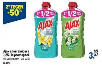 Ajax allesreinigers lentebloem