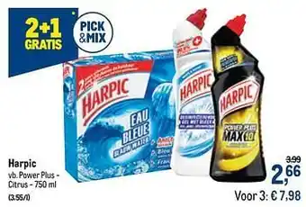 Makro Harpic power plus - citrus aanbieding