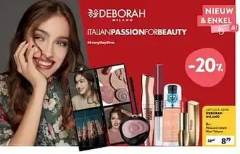 Di Deborah milano mascara instant maxi volume aanbieding