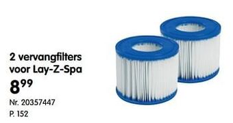 Fun 2 vervangfilters voor lay-z-spa aanbieding