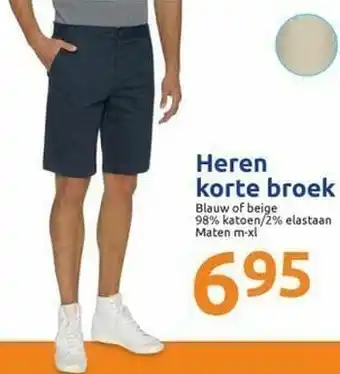 Action Heren korte broek aanbieding
