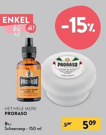 Proraso scheerzeep