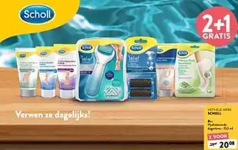 Di Scholl hydraterende dagcrème aanbieding