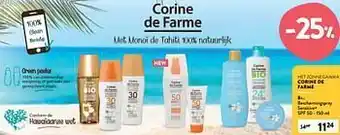 Corine de farme beschermingspray sensitive+ spf 50
