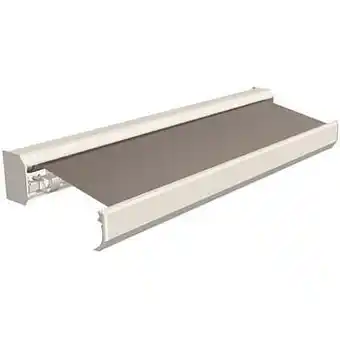 Brico Domasol zonnetent elektrisch ’Factor 30-A’ lichtbruin 550 x 300 cm aanbieding
