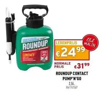 Roundup contact pump n go