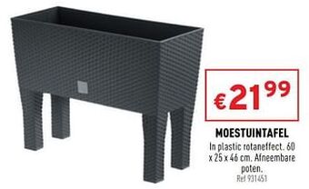 Trafic Moestuintafel aanbieding
