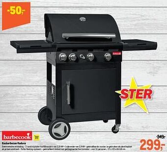 Makro Barbecook gasbarbecue kaduva aanbieding