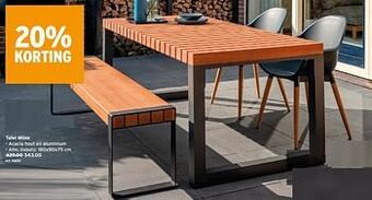 GAMMA Tafel milos aanbieding