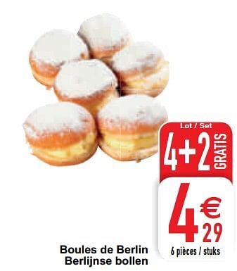 Cora Boules de berlin berlijnse bollen aanbieding