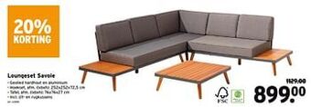 GAMMA Loungeset savoie aanbieding