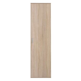 Leen Bakker Kast Inca 1-deurs - eikenkleurig - 184x50x34,5 cm aanbieding