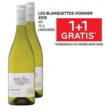 Alvo Les blanquettes viognier 2019 1+1 gratis aanbieding