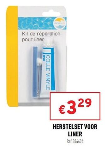 Herstelset voor liner