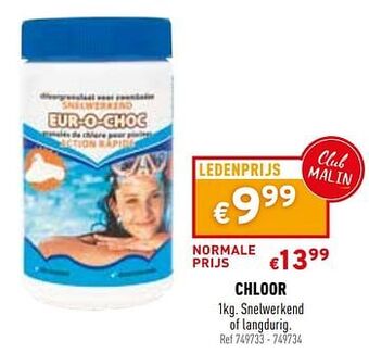 Trafic Chloor aanbieding