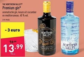 ALDI Premium gin aanbieding