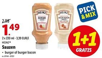 Lidl Sauzen aanbieding