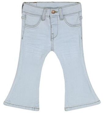 HEMA HEMA Baby Jog Denim Flared Blauw (blauw) aanbieding