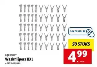 Lidl Wasknijpers xxl aanbieding