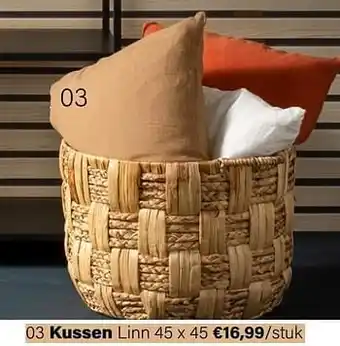 Multi bazar Kussen linn aanbieding