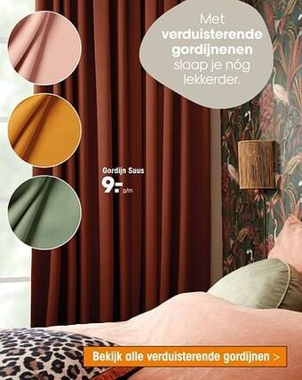 Kwantum Gordijn suus aanbieding