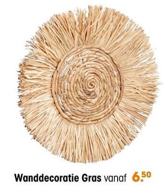 Kwantum Wanddecoratie gras aanbieding