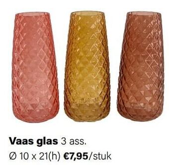 Multi bazar Vaas glas aanbieding