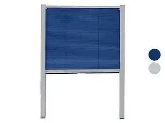 Lidl Livarno Home Thermo-plissé vouwgordijn, 97,4 x 75-118 cm aanbieding