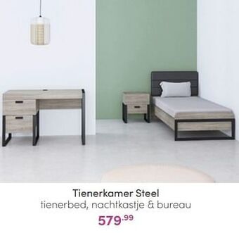 Baby & Tiener Tienerkamer steel aanbieding