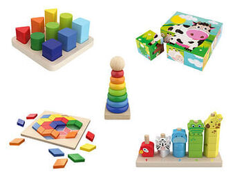PLAYTIVE® Educatief houten speelgoed