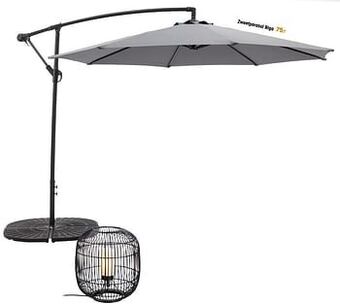 Kwantum Zweefparasol riga aanbieding