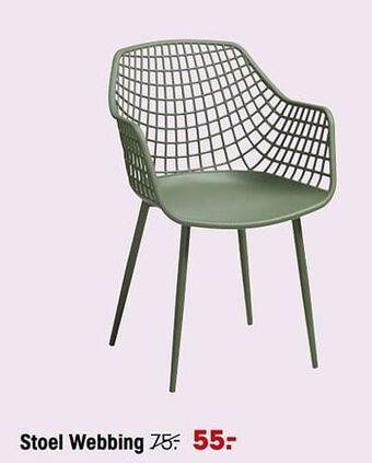 Kwantum Stoel webbing aanbieding