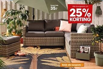 Kwantum Parasol sofia aanbieding