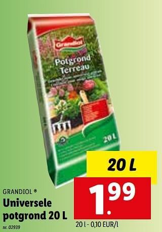 Lidl Universele potgrond aanbieding