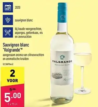 Sauvignon blanc valgrande