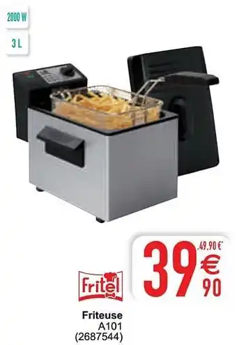 Cora Fritel friteuse a101 aanbieding