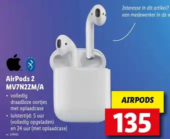 Airpods 2 MV7N2ZM/A